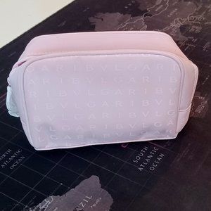 New Bvlgary Pink  Makeup Cosmetics Bag Pouch